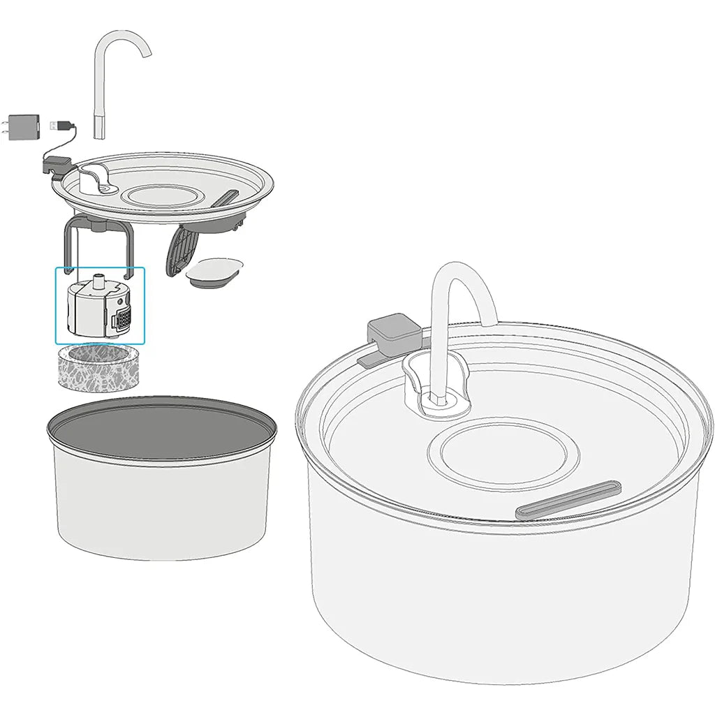 KittyKaiser™ Ersatz-Wasserpumpe