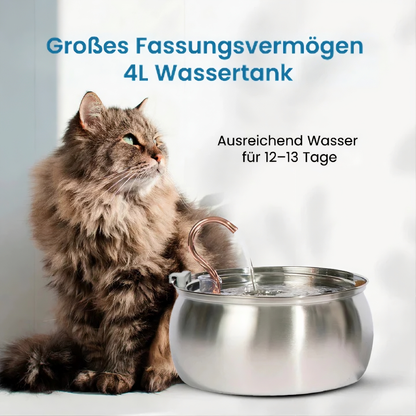 KittyKaiser® Katzenbrunnen (Edelstahl)