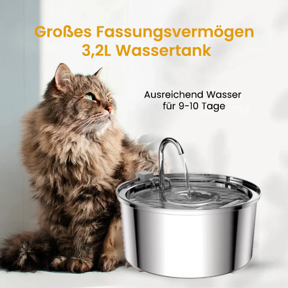 KittyKaiser® Katzenbrunnen (Edelstahl)