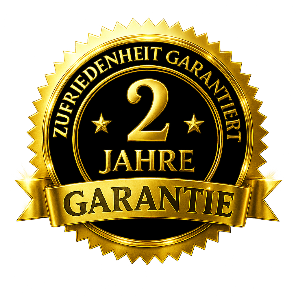 2 Jahre Garantie